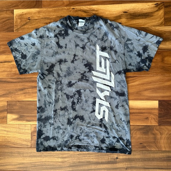 Skillet Band Tie Dye Short Sleeve Tee size Medium - Picture 1 of 4